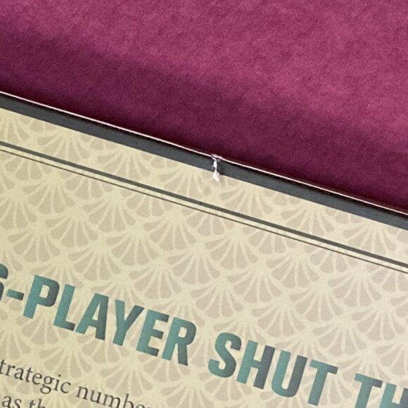 Shut The Box Game, up to 6 Players. Wooden Board Game by Vamslove. NEW & SEALED - Picture 4 of 4